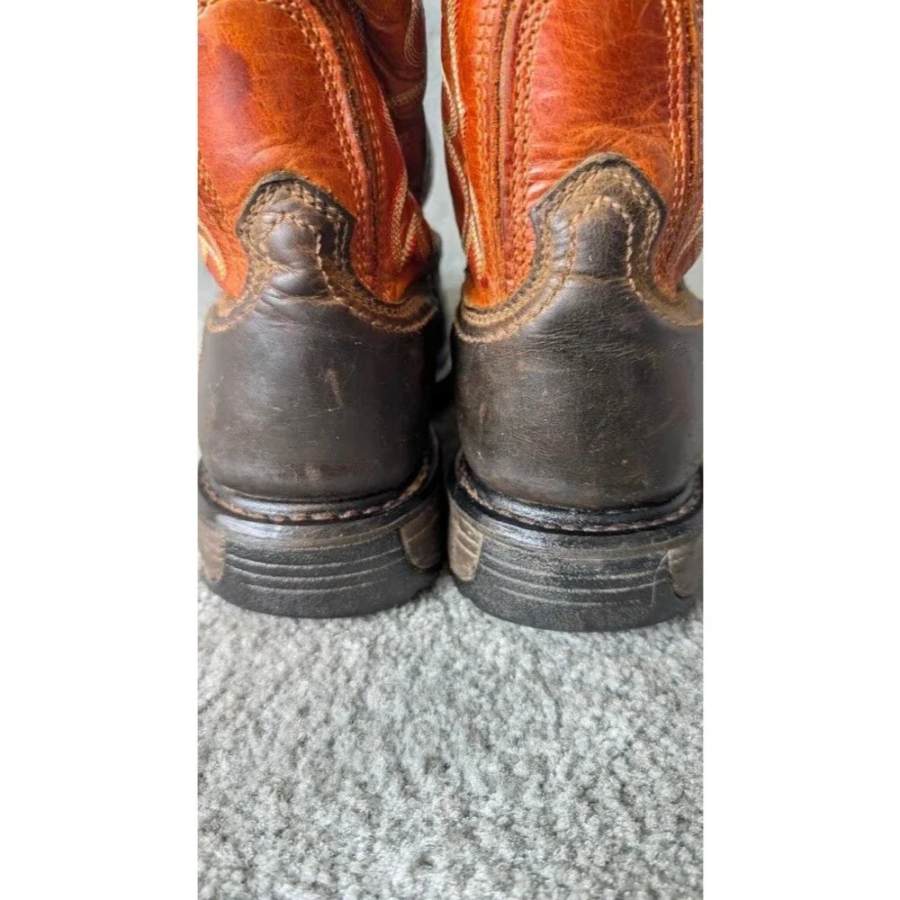 Ariat Men's WORKHOG Wide Square Steel Toe Work Boot Size 10EE F2413-18